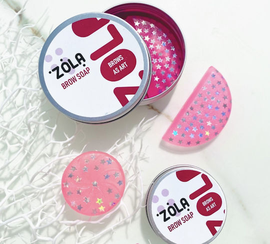 Zola Brows As Art Soap για Φρύδια Διάφανο 50gr