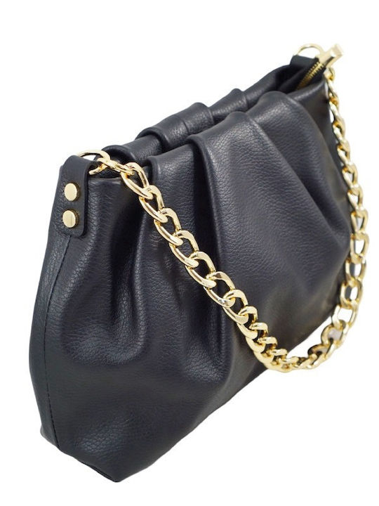 De piele Geantă de damă Crossbody Neagră