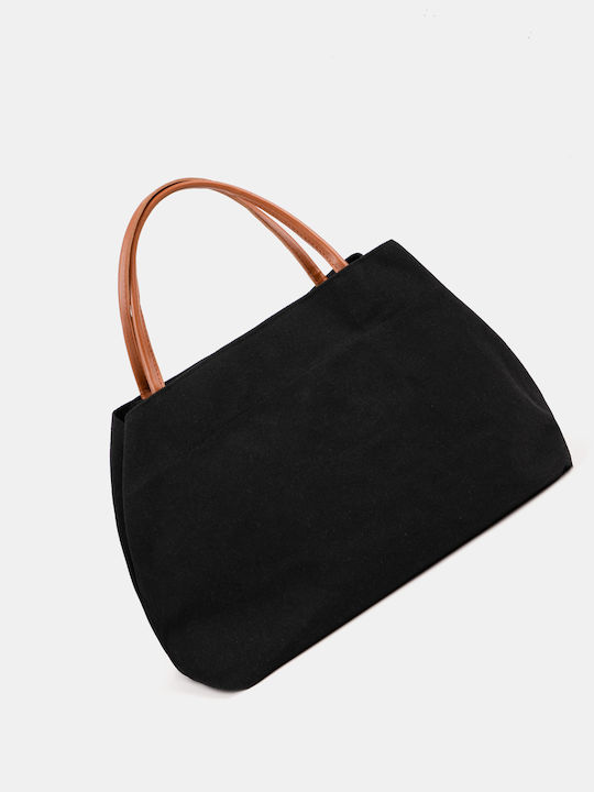 Geantă de damă Tote De mână Neagră