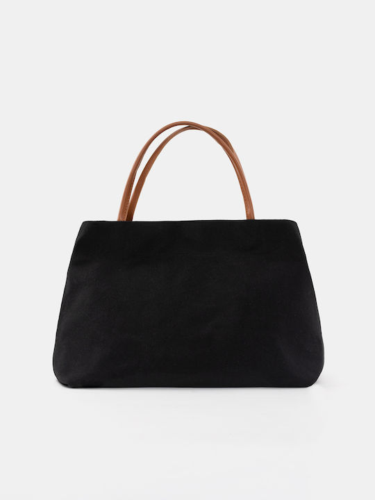 Geantă de damă Tote De mână Neagră