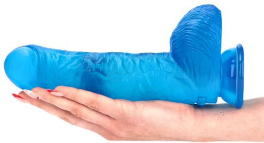 Toyz4lovers Achille Реалистично дилдо с Топки и Вендуза Син 25см