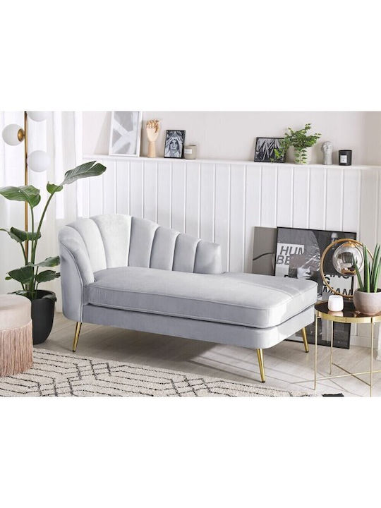 Berwyn 677 Ανάκλιντρο Βελούδινο Γκρι 75x76x150εκ. 518320BEL