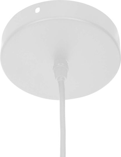 Verstellbar Hängelampe Beige mit Fassung E27 72x72cm.