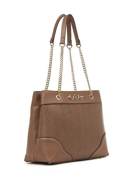 Verde Women's Bag Shoulder Brown