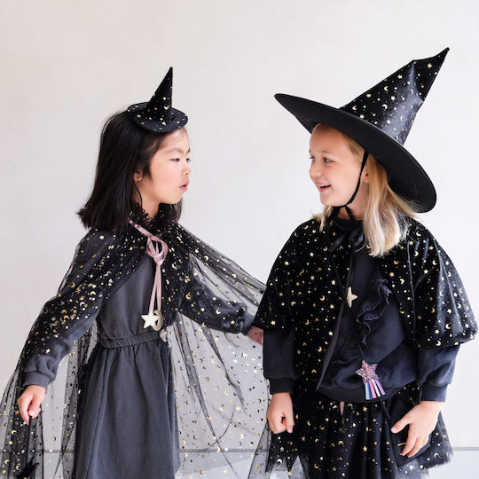 De carnaval Echipat Aurie pentru Halloween 1buc