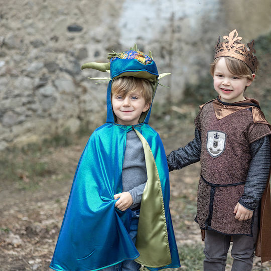 Karneval Kap Grün aus Metall 1Stück