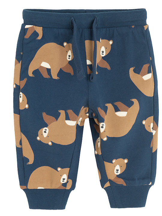 Kids Sweatpants Set Blue 2pcs