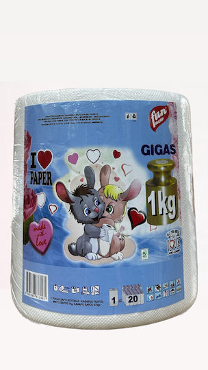 I Love Paper Χαρτί Κουζίνας Ρολό (1000gr/Ρολό) 8888888833581