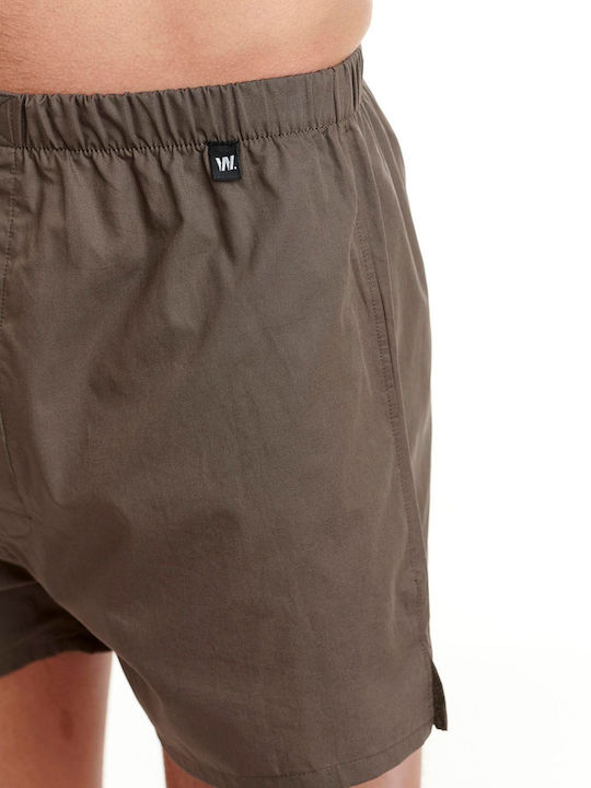 Walk Men's Boxer Chocolate