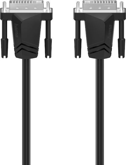 Кабел Hama Dvi-i Dvi-i 1.5м Черен