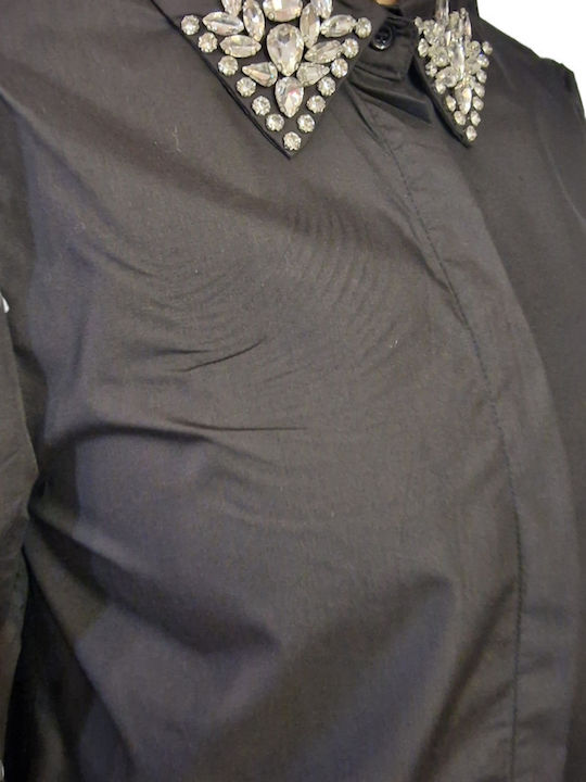 Women's Long Sleeve Shirt Black