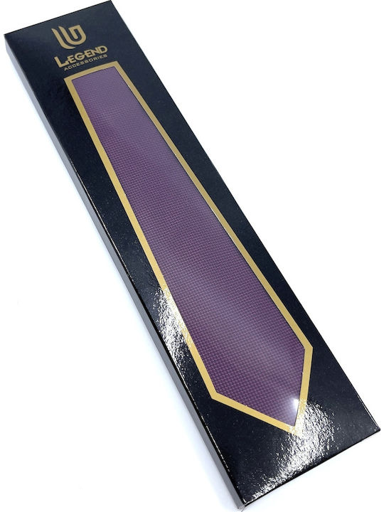 Legend Accessories Men's Tie Set Printed Purple Legend Accessories Men's Tie Set Printed Purple