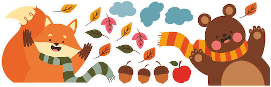 Decowalls Kinder Wandsticker Fenster 30x100cm