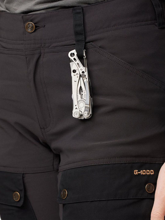 Fjallraven Keb Femei Lung Pantaloni de drumeție Negru