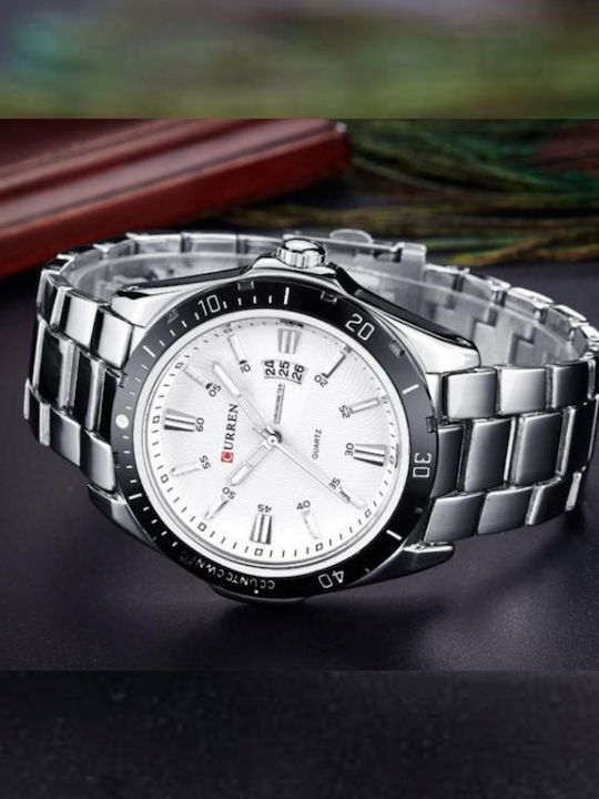 Curren Uhr Batterie mit Metallarmband Curren Uhr Batterie mit Metallarmband
