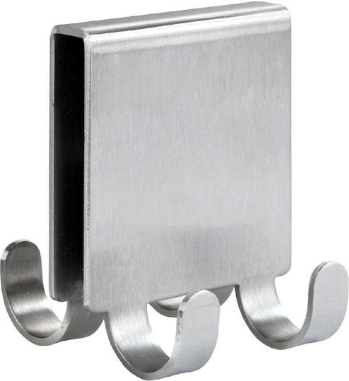 Wenko Cârlig de Baie Dublu cu șuruburi ​5.5x7cm Inox Bronz