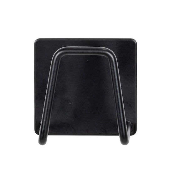Κρεμαστράκι Αυτοκόλλητο 5x3.5x5 Wenko Edea Black 55071100 5x3.5x5