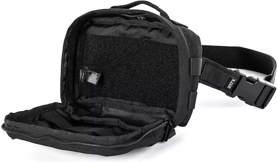 Tasche Militärische Tasche Taille Schwarz 4Es