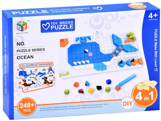 Bildungsmosaik-Puzzleblöcke Za2667