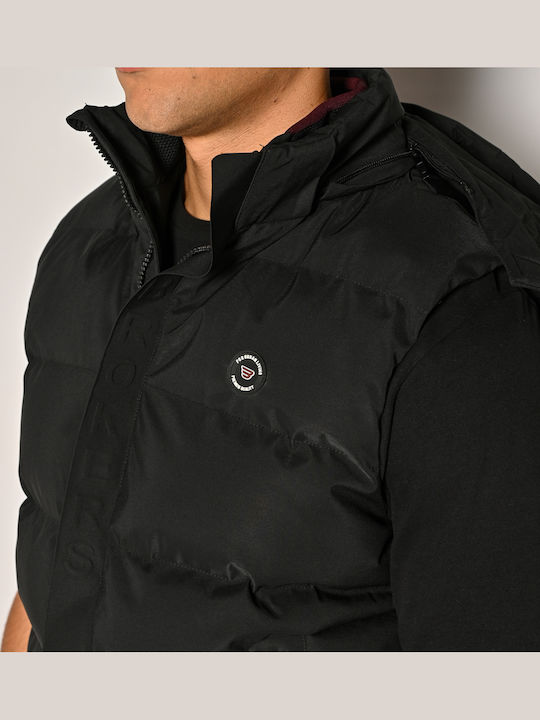 Sleeveless Jacket Black