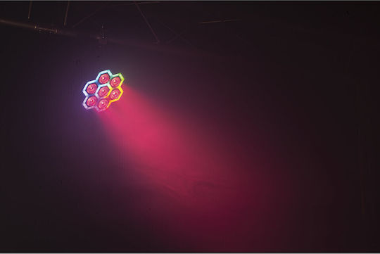 Afx Club-kaledo Par Can 7 X 10w Kaleidoscope Effect Led Сценичен Прожектор Осветително Тяло Проектор 7x10w Rgbw Led Par Led Лента