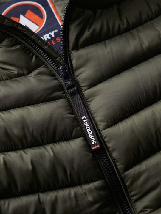 Fuji Jacke Puffer Army Khaki
