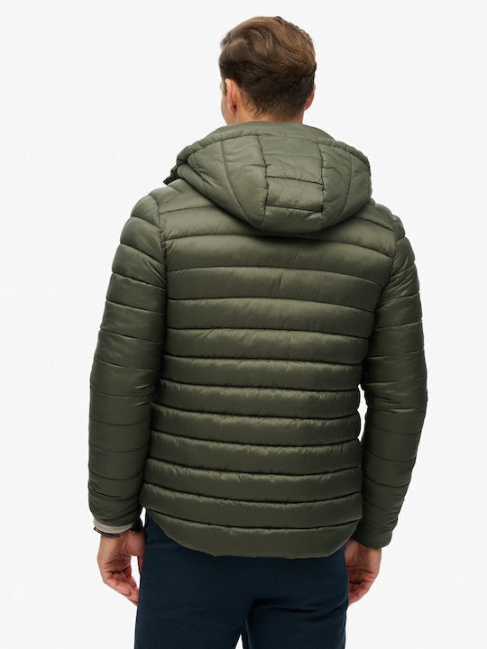 Fuji Jacke Puffer Army Khaki