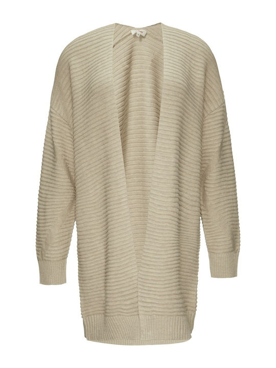 Women's Knitted Cardigan Beige