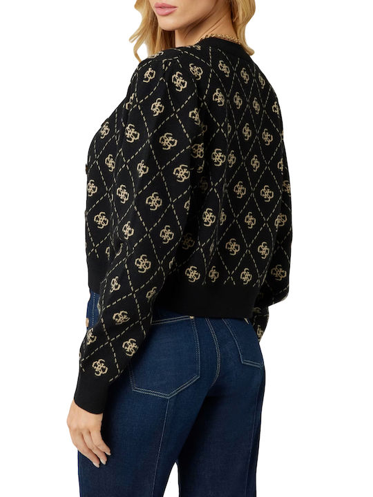 Guess Women's Knitted Cardigan Black