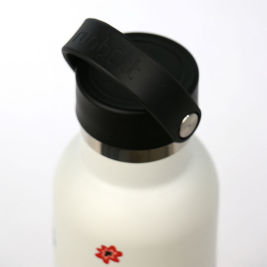 Runbott Μπουκάλι Θερμός Ανοξείδωτο BPA Free 600ml Λουλούδια