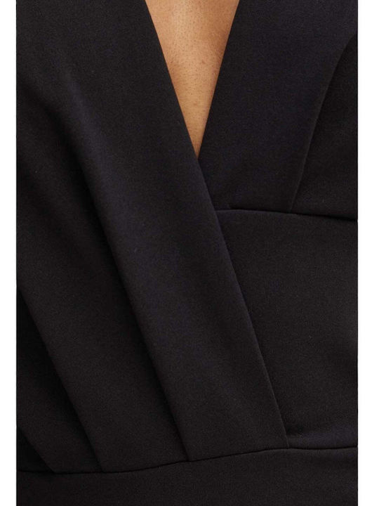 Midi Evening Black Dress