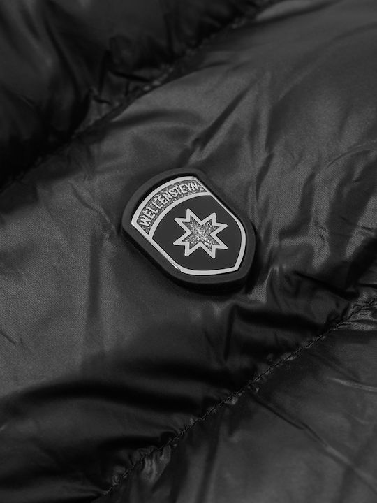 Women's Long Lifestyle Jacket for Winter Black