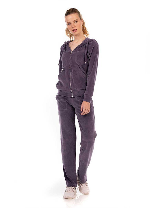 Mara-M Sweatsuit Velvet Purple