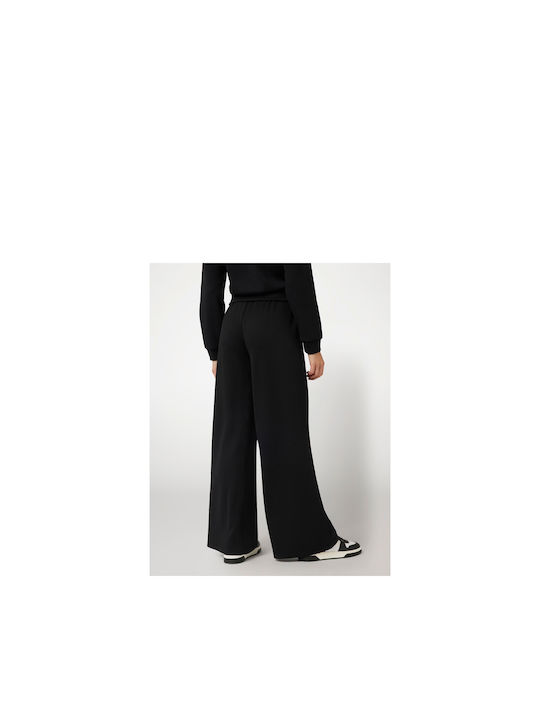 Guess Pantaloni de trening BLACK