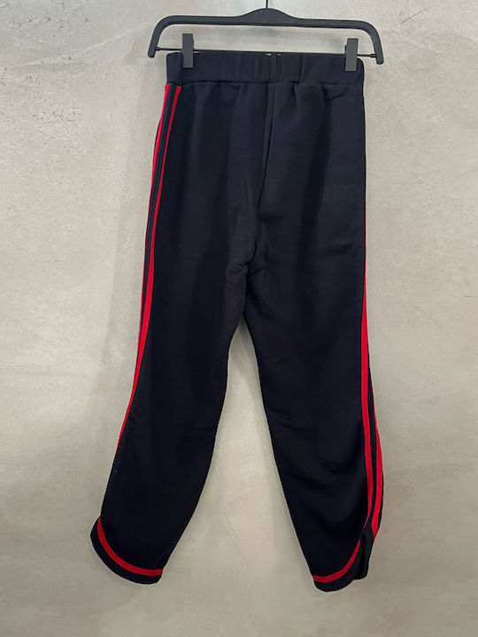 Παντελόνι Φόρμας Κάπρι Black, Red