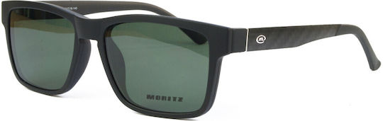 Moritz Мъжки Пластмасов Рамка за Очила Черен MZ21227B QM11