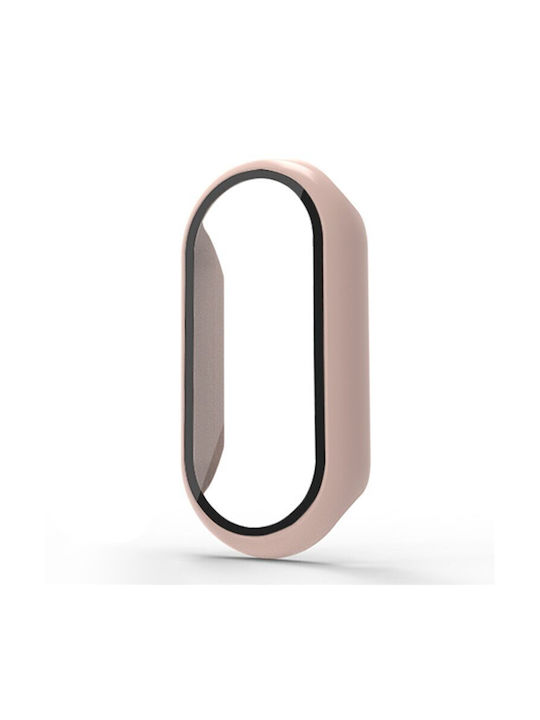 Hülle 2-in-1 + Panzerglas Amazfit Bip 5 Rosa
