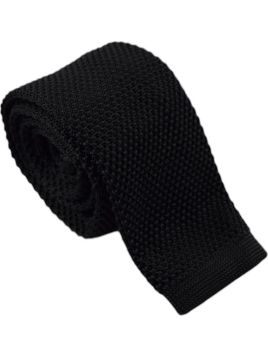Giovani Rossi Herren Krawatte Gestrickt in Schwarz Farbe Giovani Rossi Herren Krawatte Gestrickt in Schwarz Farbe