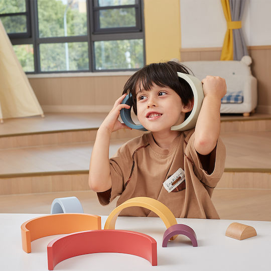 Viga Toys Παιχνίδι Στοίβαξης από Ξύλο