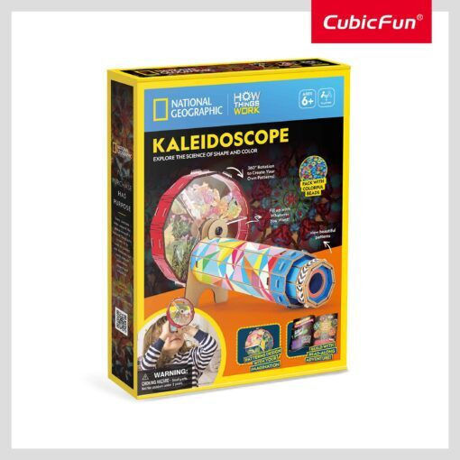 Cubic Fun Παιχνίδι Κατασκευών Χάρτινο Καλειδοσκόπιο για Παιδιά 6+ Ετών