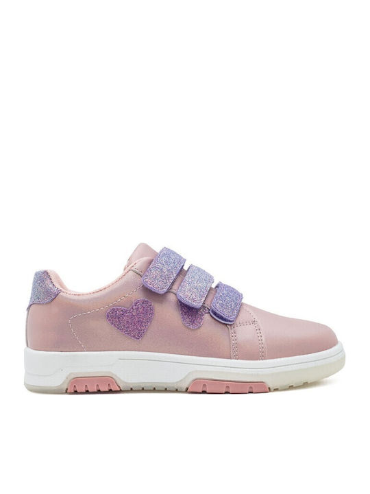 Παιδικά Sneakers με Σκρατς Ροζ