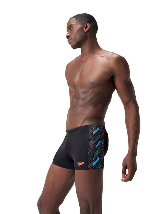 Speedo M Hyperboom Panel Aquashort Men's Swimwear Shorts Navy Blue