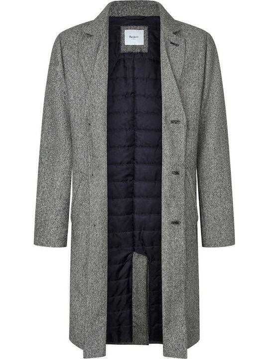 Tolson Ανδρικό Παλτό Dk Grey Marl