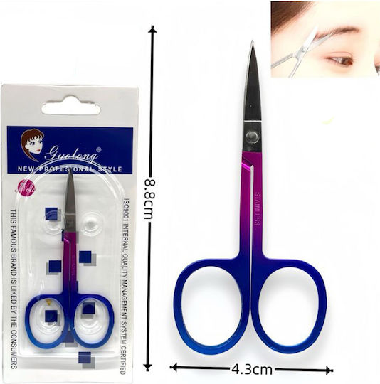 Multicolour Nail Scissors K-6815 1 Piece