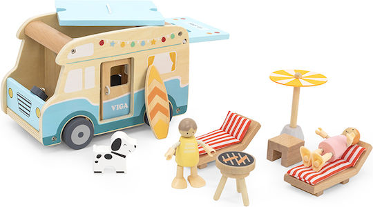 Viga Toys Τροχόσπιτο Κάμπινγκ