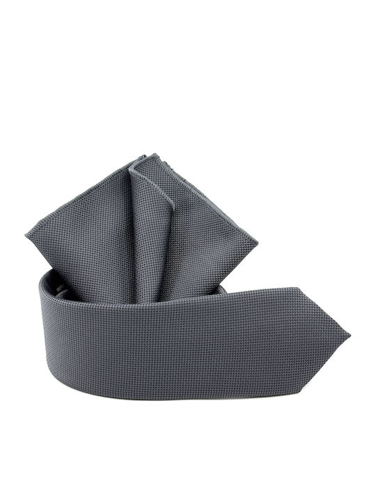Legend Accessories Men's Tie Set Monochrome Charcoal