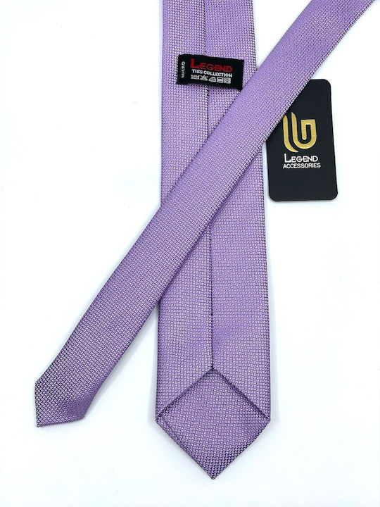 Legend Accessories Synthetic Men's Tie Set Monochrome Lilac