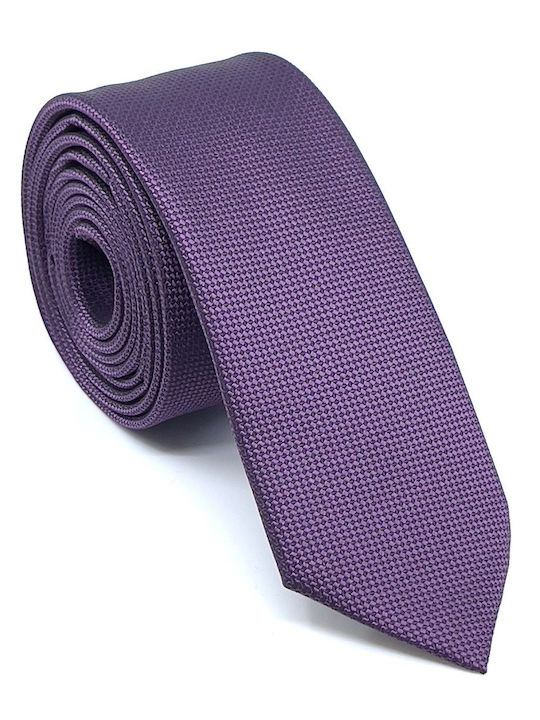 Legend Accessories Synthetic Men's Tie Set Monochrome Purple
