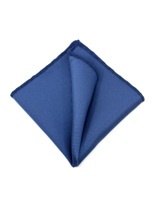 Legend Accessories Herren Krawatten Set Synthetisch,Polyester/Cotton/Leather Monochrom in Blau Farbe