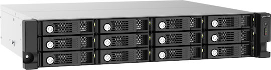 QNap Θήκη για 12 Σκληρούς Δίσκους 2.5" / 3.5" SATA III
